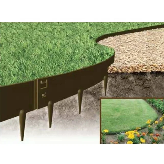 Стальная окантовка для сада Corten/металлическая