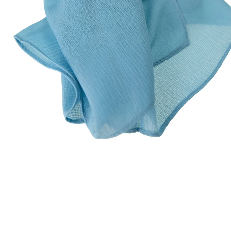 Модный шикарный хиджаб из креп-шифона