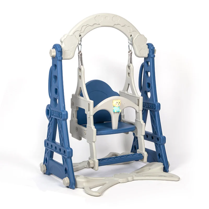 
Sell Well New Type Children Plastic Playground With Swings, Plastic Swing Sets 