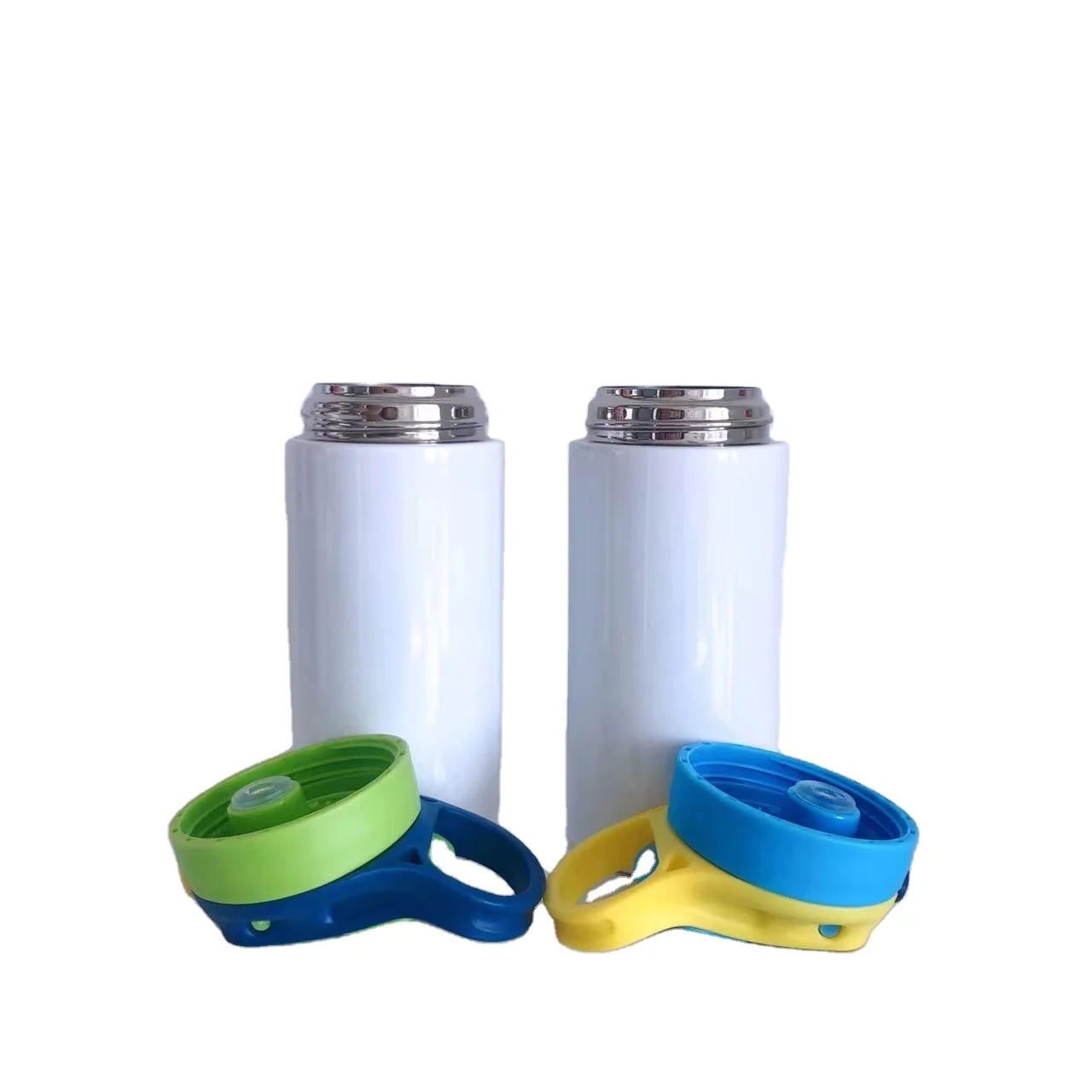 Amazon Hot Sale Sipper cup with straw lids straight Sublimation tumbler blanks Kids Water Bottle
