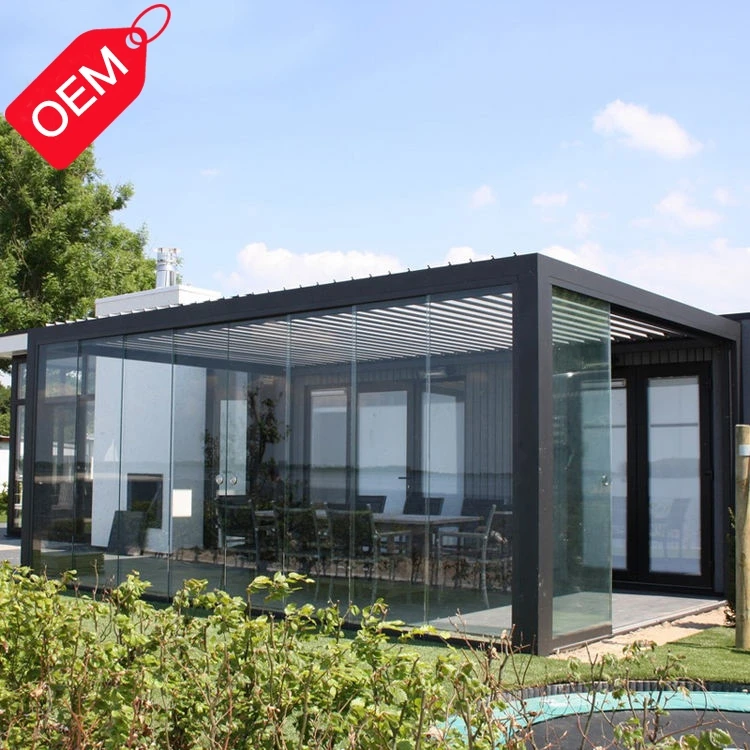 Customized Waterproof Sustainable ECO FRIENDLY Rain Protection Awning Shade Terrace Cover Roof Electric Patio Cover