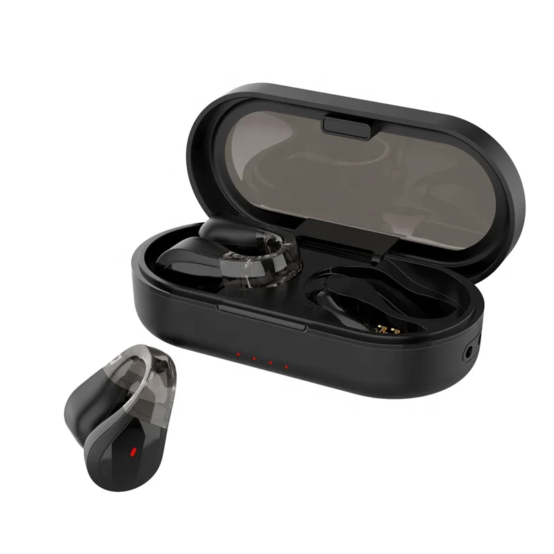 Tws true wireless q60 ows спортивный шумоподавляющий тип c зажим на воздушной костной проводимости ушные наушники-вкладыши