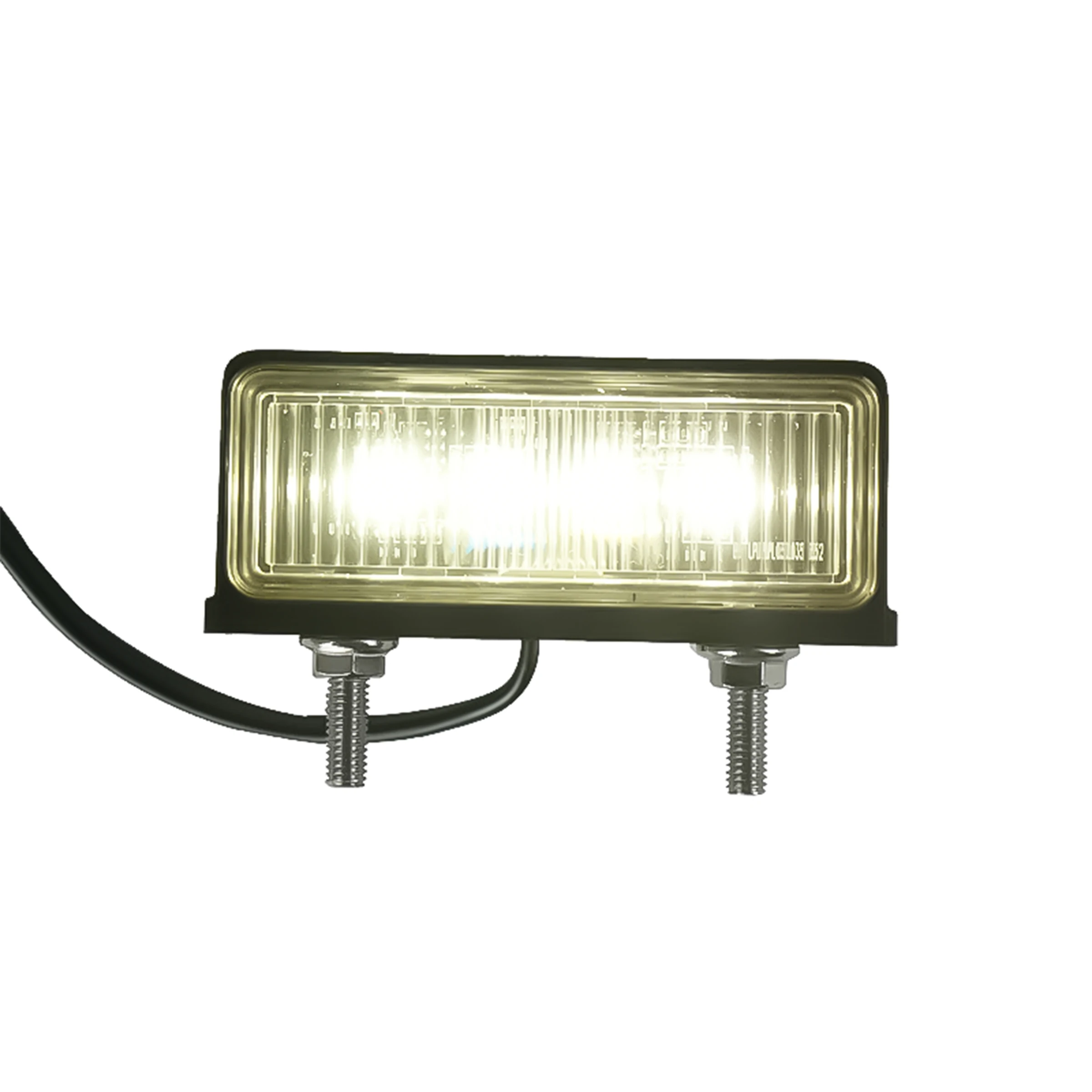 E MARK 24V Trailer LED License Number Plate Lights for truck trailer bus caravan