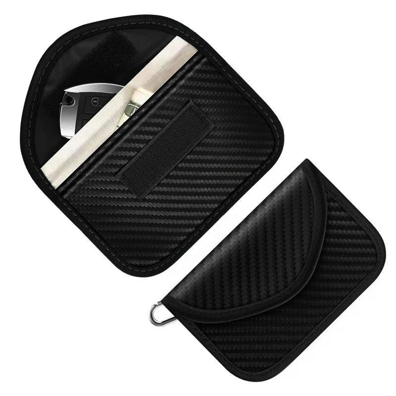 Faraday Pouch Key Fob Protector Anti-Theft RFID Protect Bag