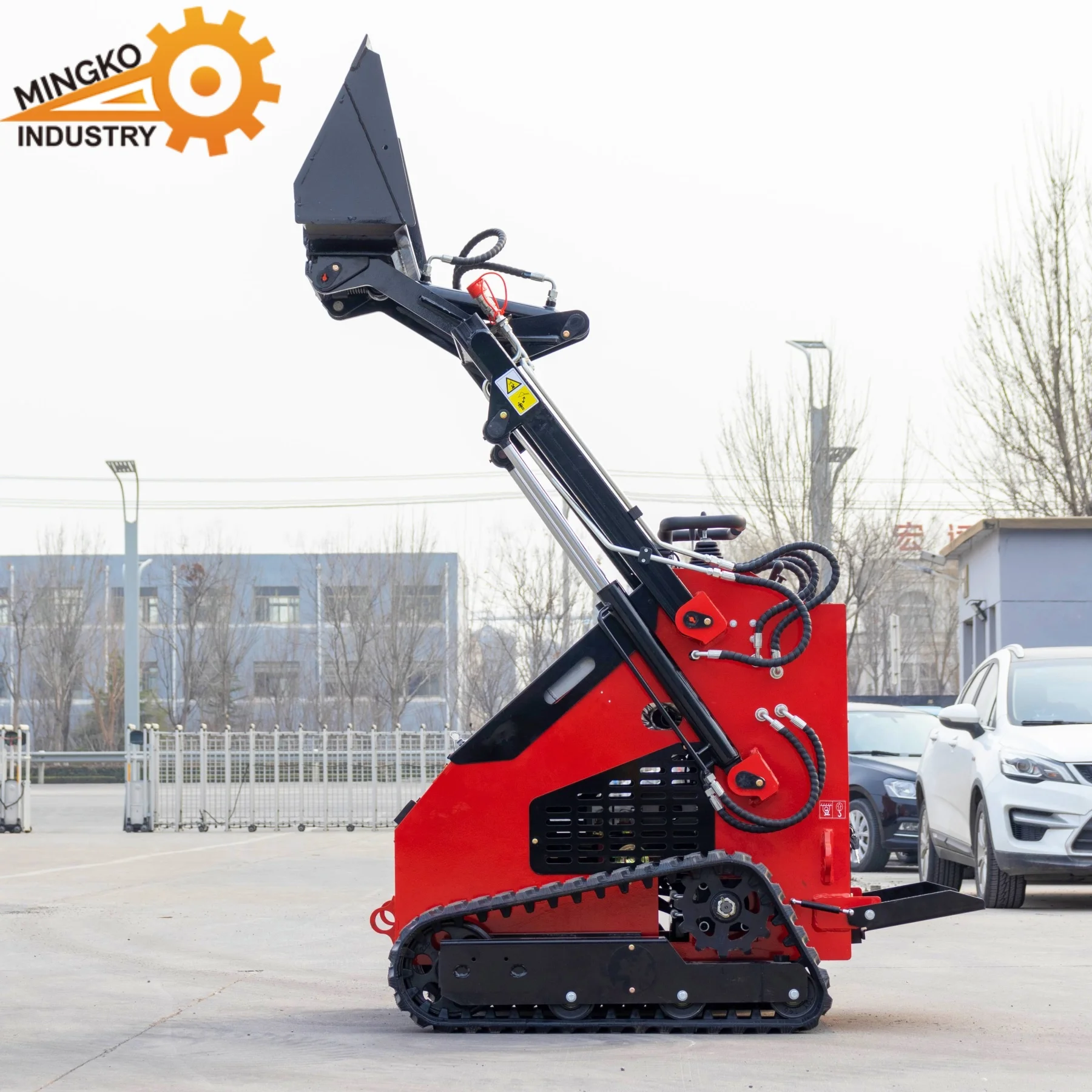 Hot Sale MK380 Skid Steer Loader Mini 900kg With  Engine for Sale