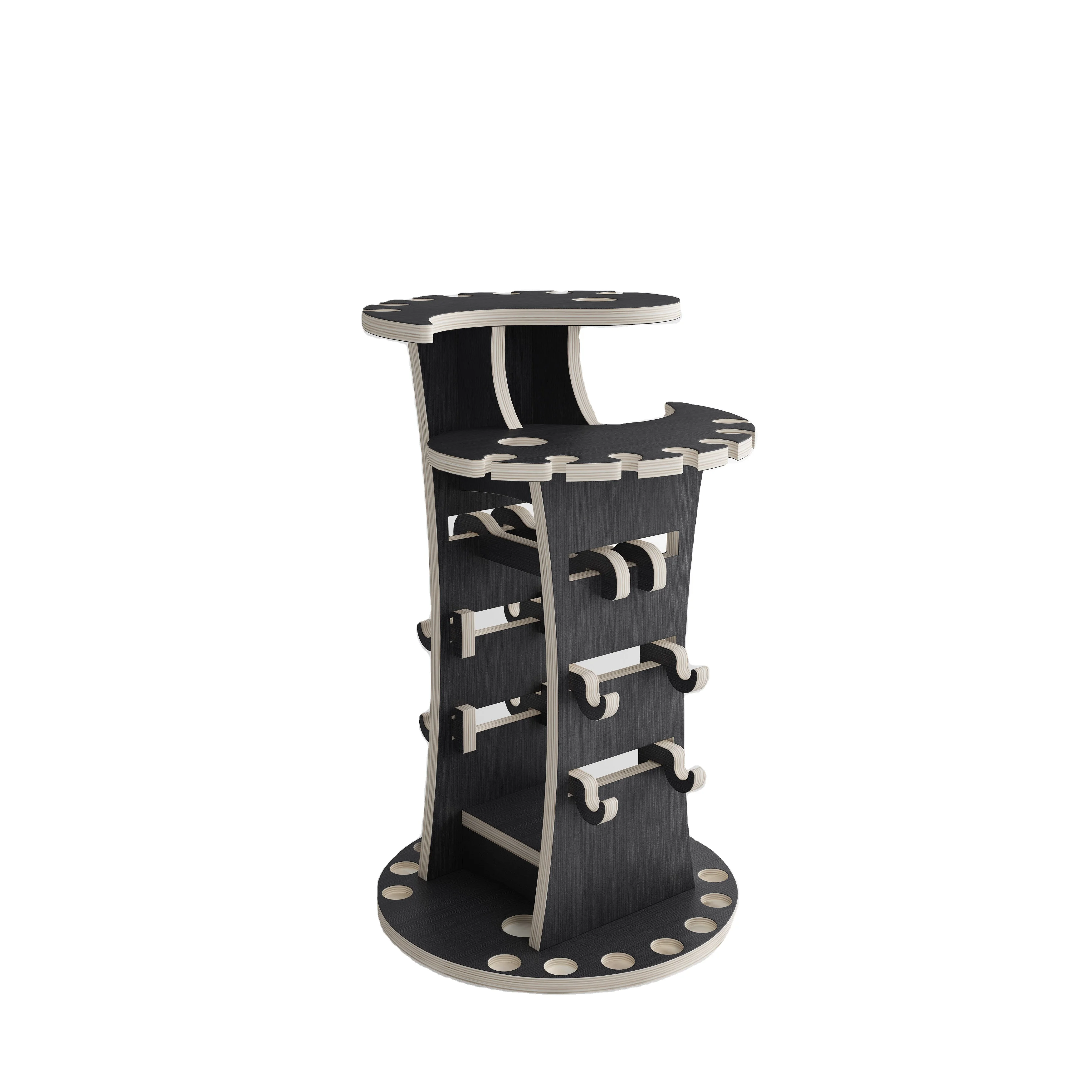 Дизайнерская мебель, регулируемые стойки для удочек, деревянные держатели для удочек, Современная стойка для удочек, легко собирается