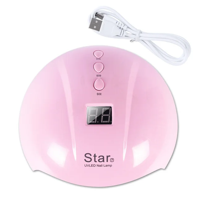
2020 Fast delivery gel Polish 36W Quick-drying with fan sunuv uv led light lamp nail dryer 
