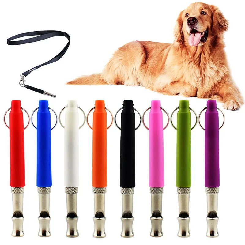 Professional Adjustable Stainless Steel Ultrasonic Pet Dog Training Whistle for Dog Daily Training