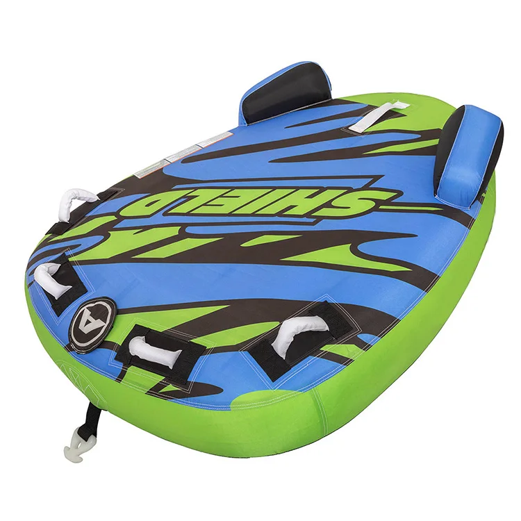 China supplier high quality pvc inflatable towable water tube, ski