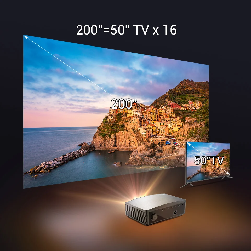  16Year Factory BYINTEK 2021 New K25 Smart Projector Full HD 1080P LED LCD Proyector Beamer mINI Wifi Mobile Gaming Home