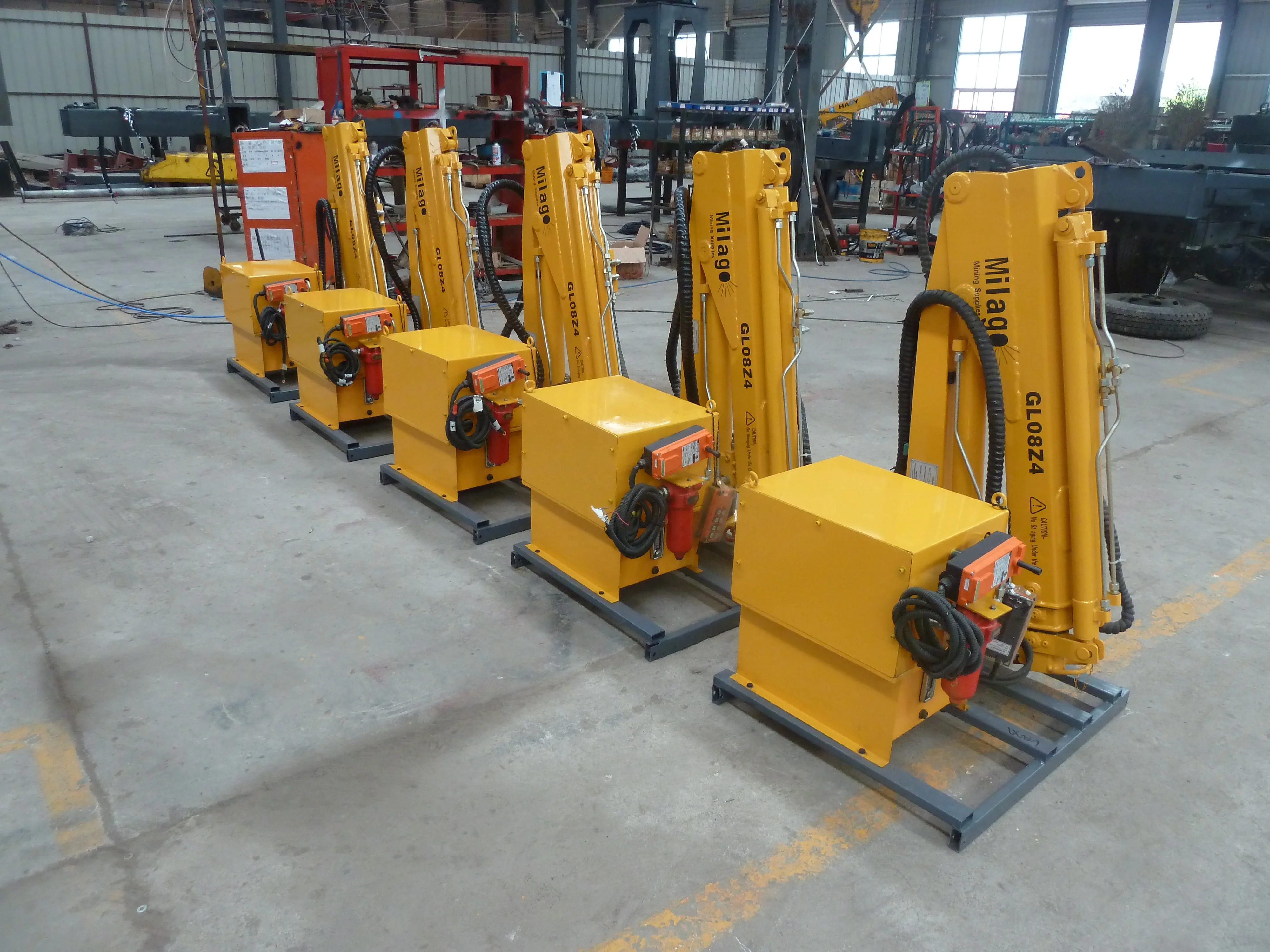 800kg 1000kg Small Marine Hydraulic Crane Electric Remote Control Folding Deck Cruise Ship Crane Hoist