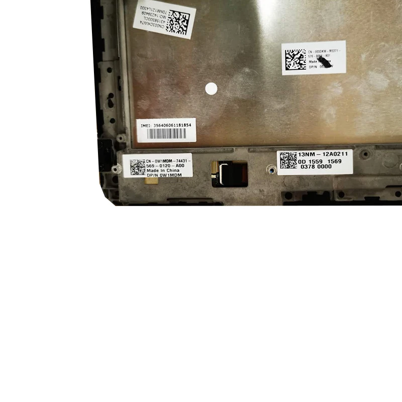 
10.8 inch for Dell Venue 11 Pro (7140) Touch screen LED LCD Display Assembly 04JCT0 003DKW 