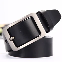 Factory Supply Vintage Business Belts Adjustable Casual Genuine Leather Belt For Men