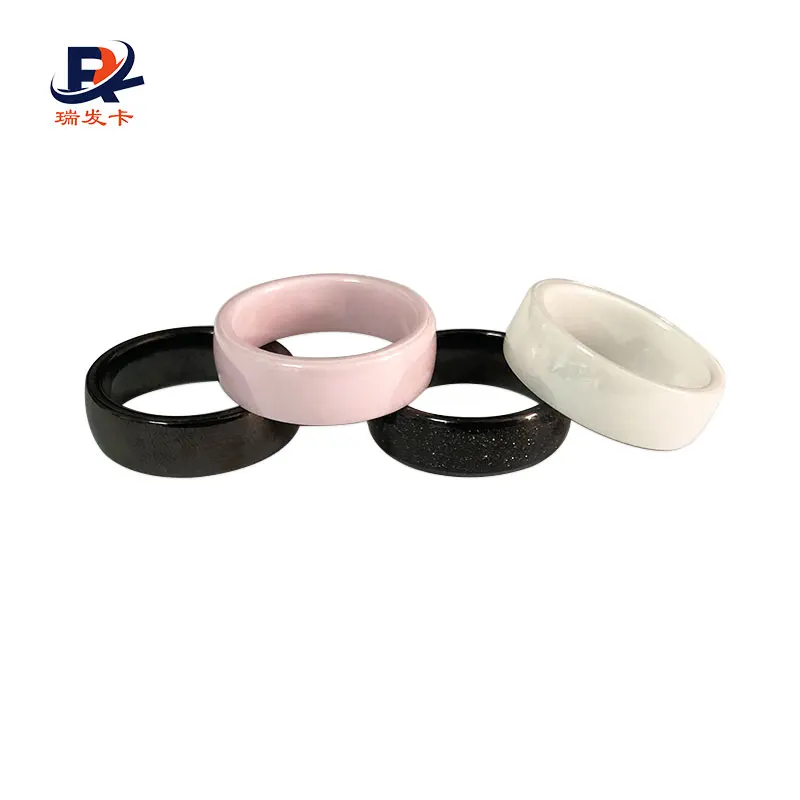 Керамический материал UID Сменное 1K NFC Кольцо 13 56 MHz RFID ювелирные