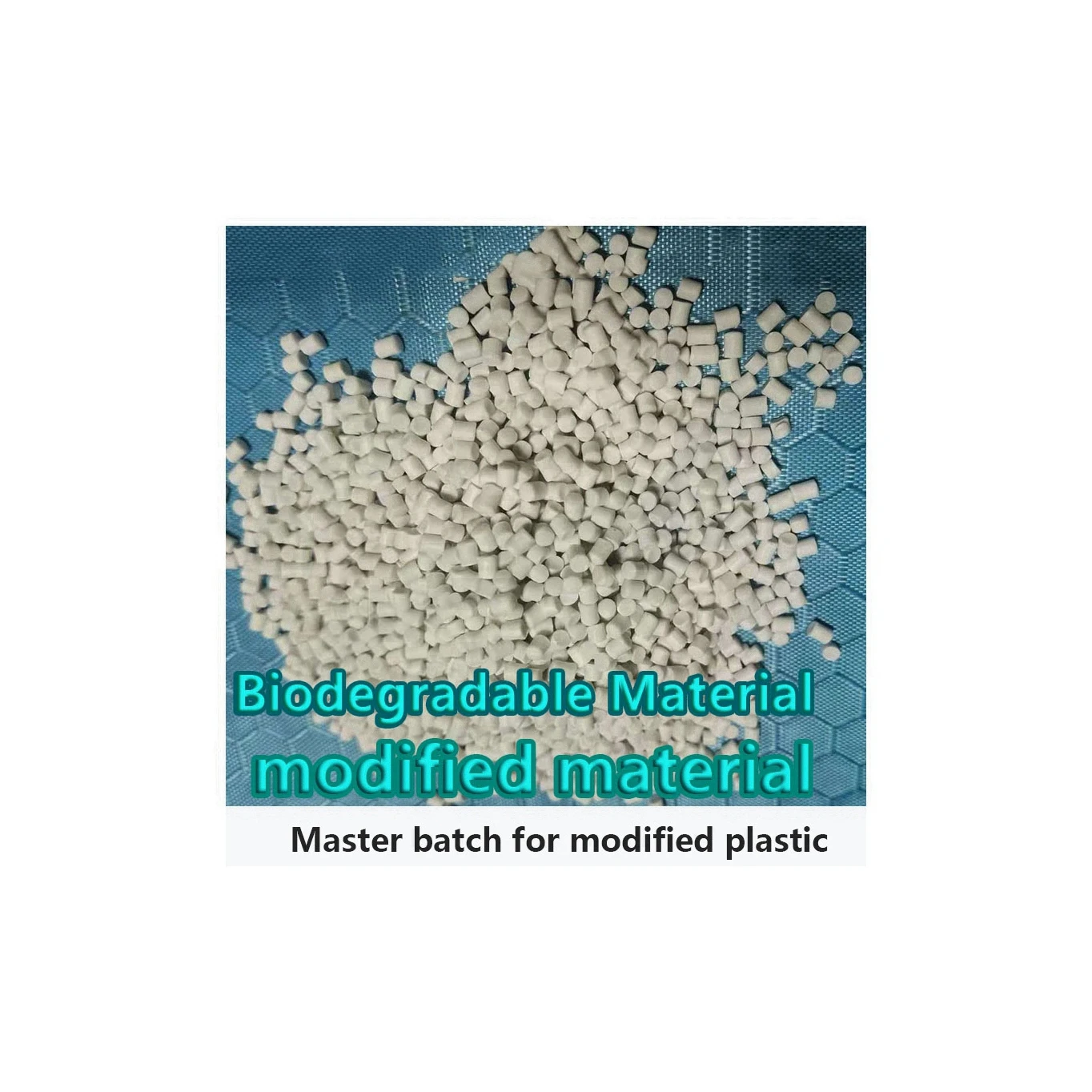 Unique Design Hot Sale Materials of modified biodegradable White Color Filler  Masterbatch Plastic