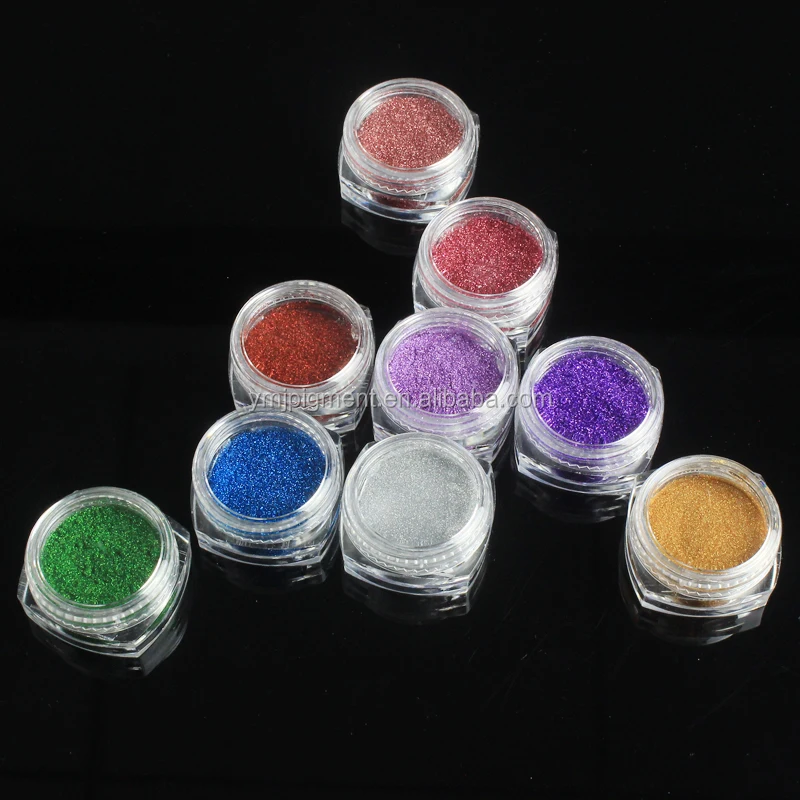 Colorful Gel Nail Mirror Powder Coating Manicure Magic For
