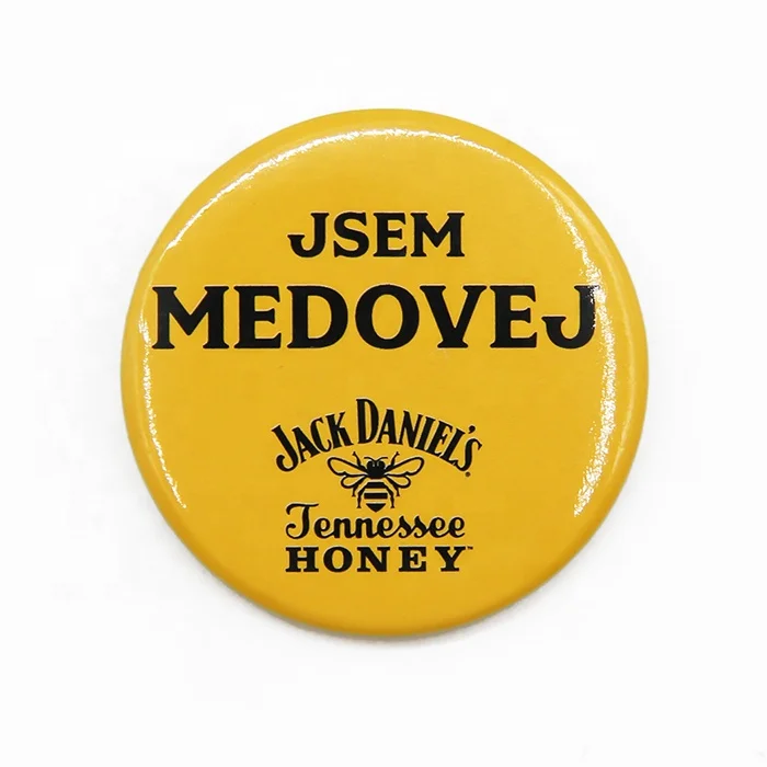 Wholesale Custom Badge Promotional Round Shaped Metal Lapel Pins Lapel Button