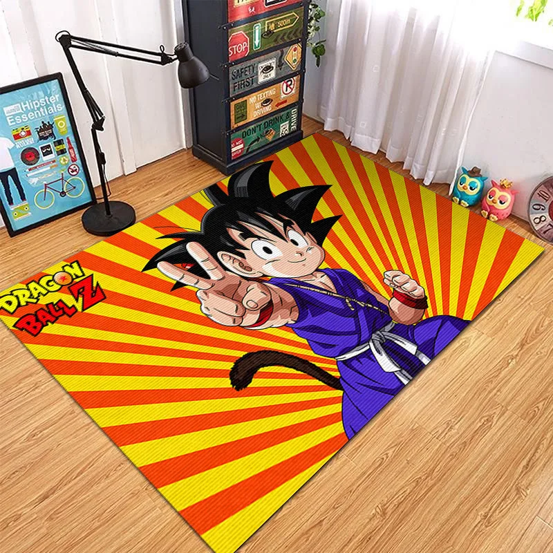Cartoon anime Dragon Ball living room carpet home bedroom creative full bed edge carpet game room decorative floor mat
