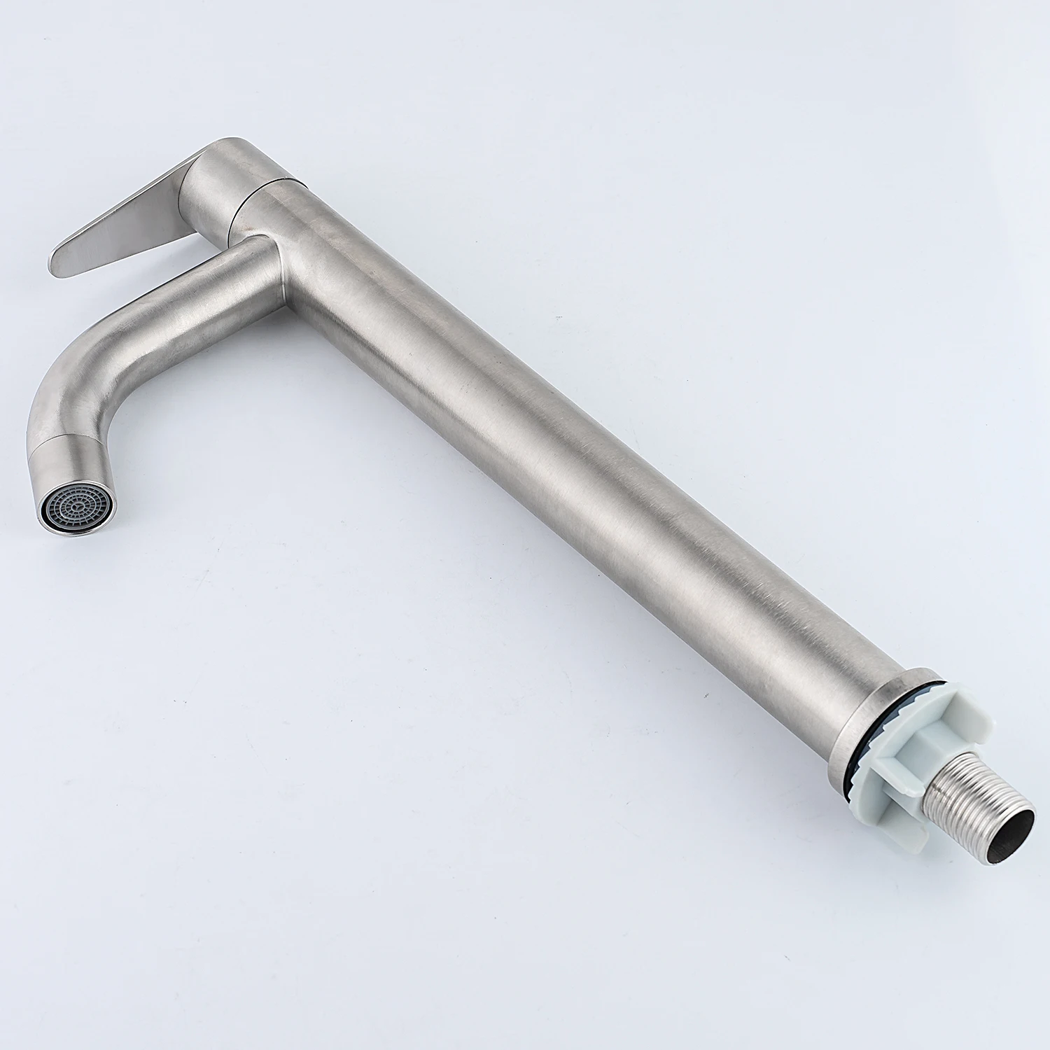 TB-5403L Tengbo Sus Stainless Steel 304 bathroom tall body Cold Water Tap Faucet Wash Basin