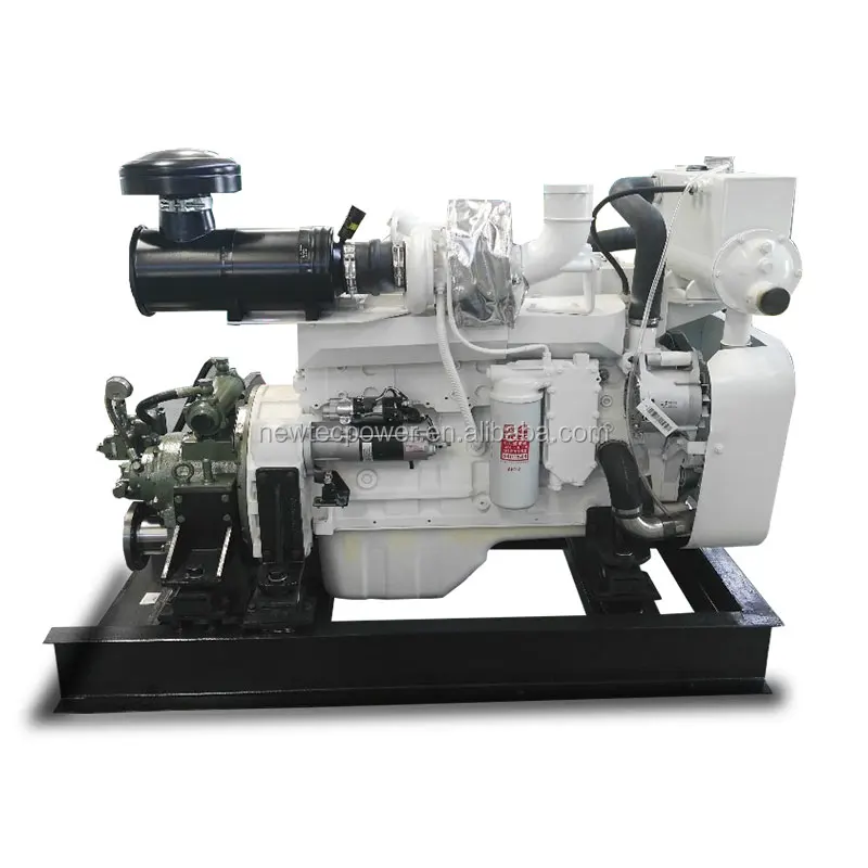 120hp marine propulsion engine with Cummins engine Advance transmission 6BTA5.9-M120 fish boat engine
