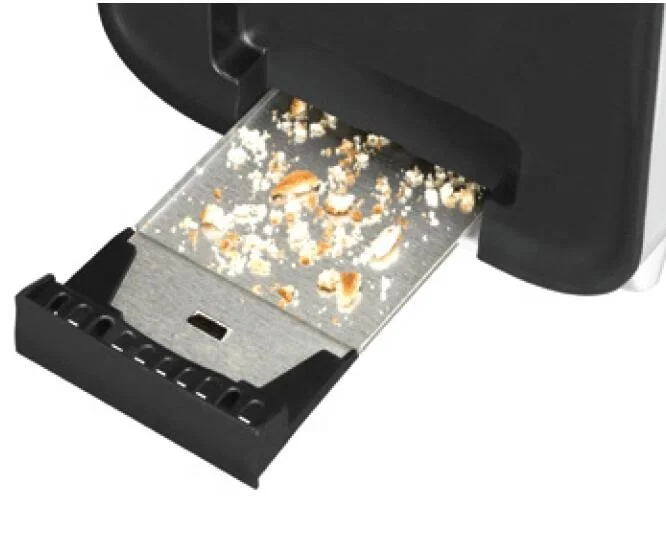 800W Unold Removable Crumb Tray Vanilla Toaster with Music