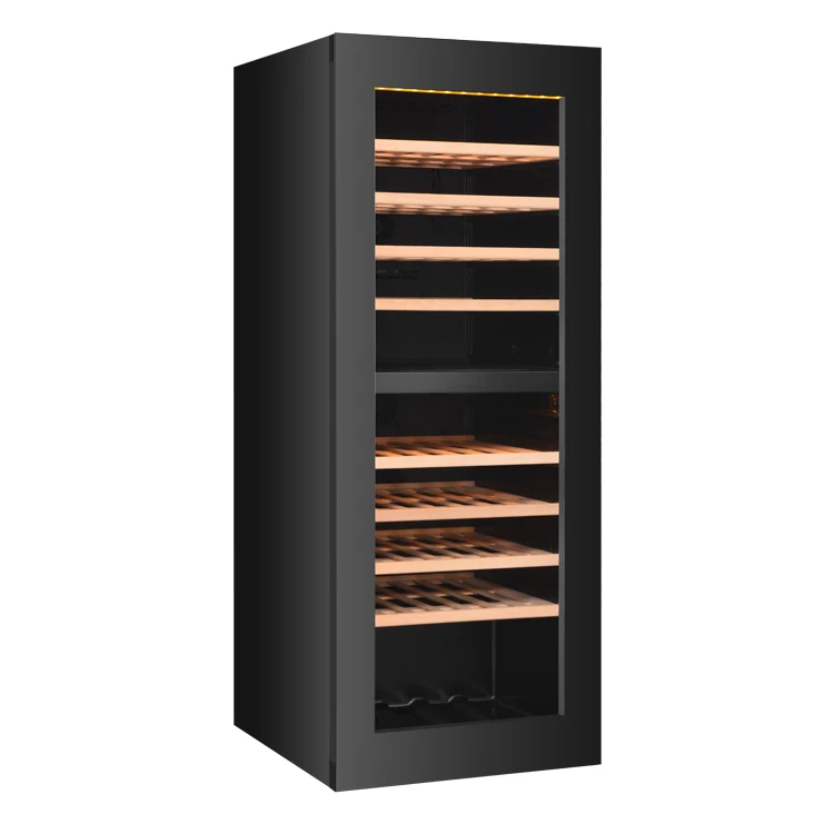 Wholesale Hot Style With Wholesale new design with Removeable Shelves wine cooler fridge wine display fridge dual zone cooler