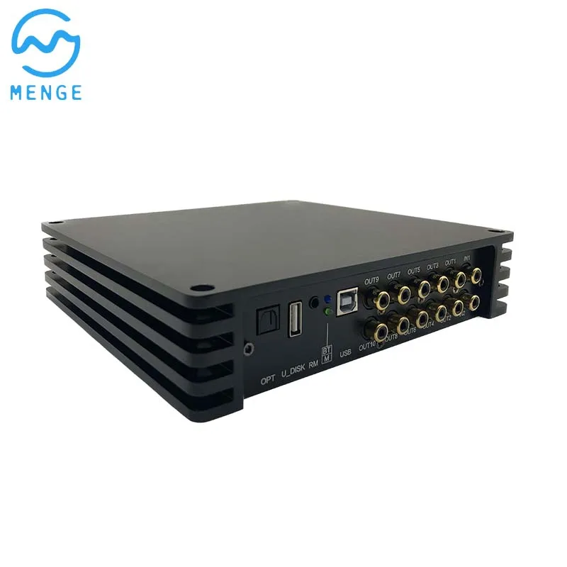 400W high-end new 8 ch DSP Car Audio Amplifier 8 in 10 out FOR USA