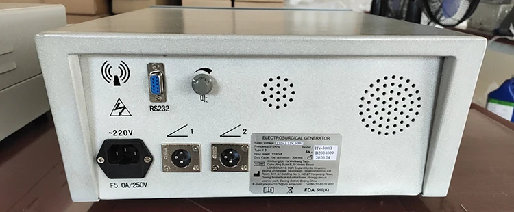 300W HV-300B High Frequency Electrosurgical Generator Electrocautery Diathermy Machine Surgical Equipment