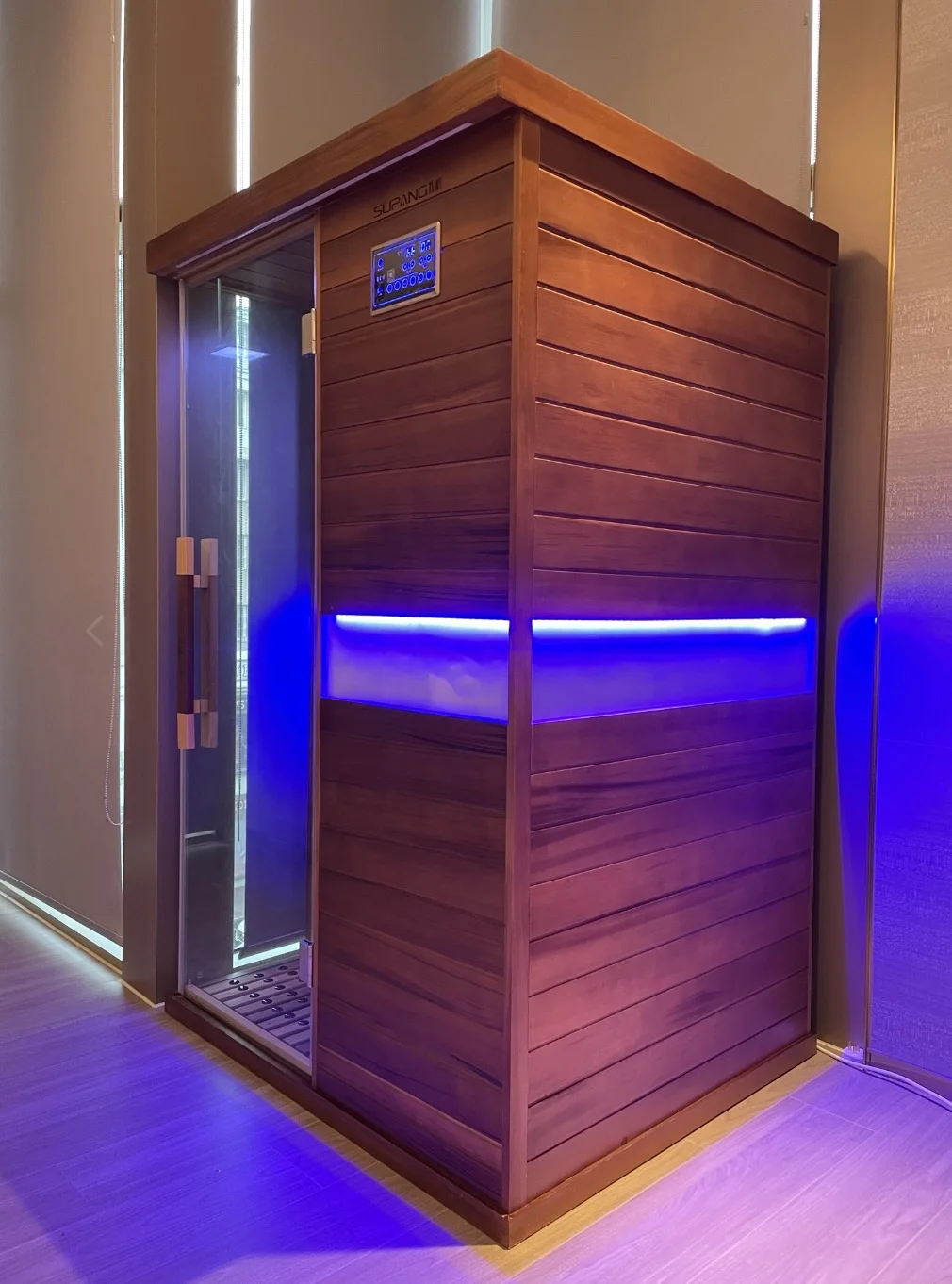 Sale of 2022 new high-tech indoor dry steam double red cedar steam sauna far infrared sauna room