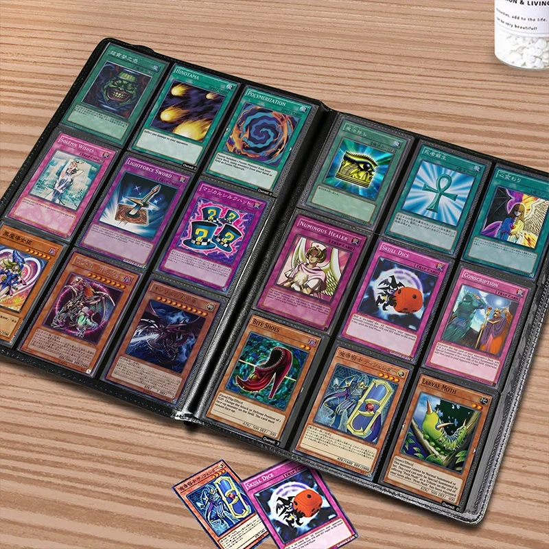 Популярный альбом для коллекционирования карт из искусственной кожи с УФ-печатью