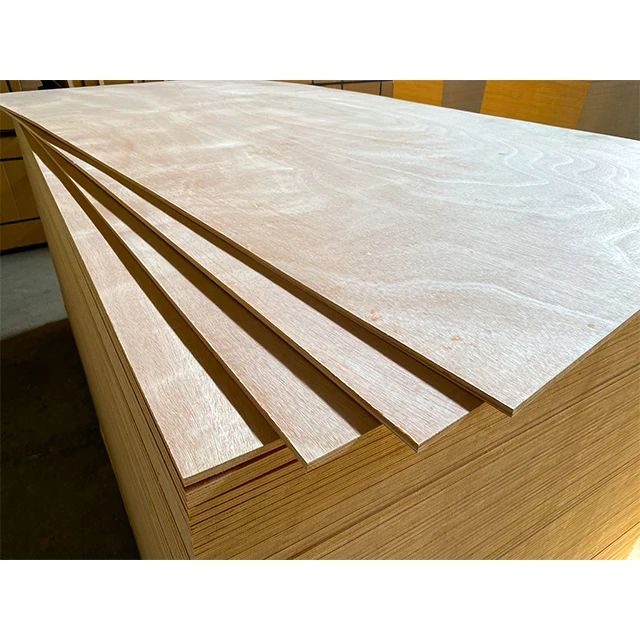 Brand new color okume plywood marine okoume 6 mm triplay de parota made in China