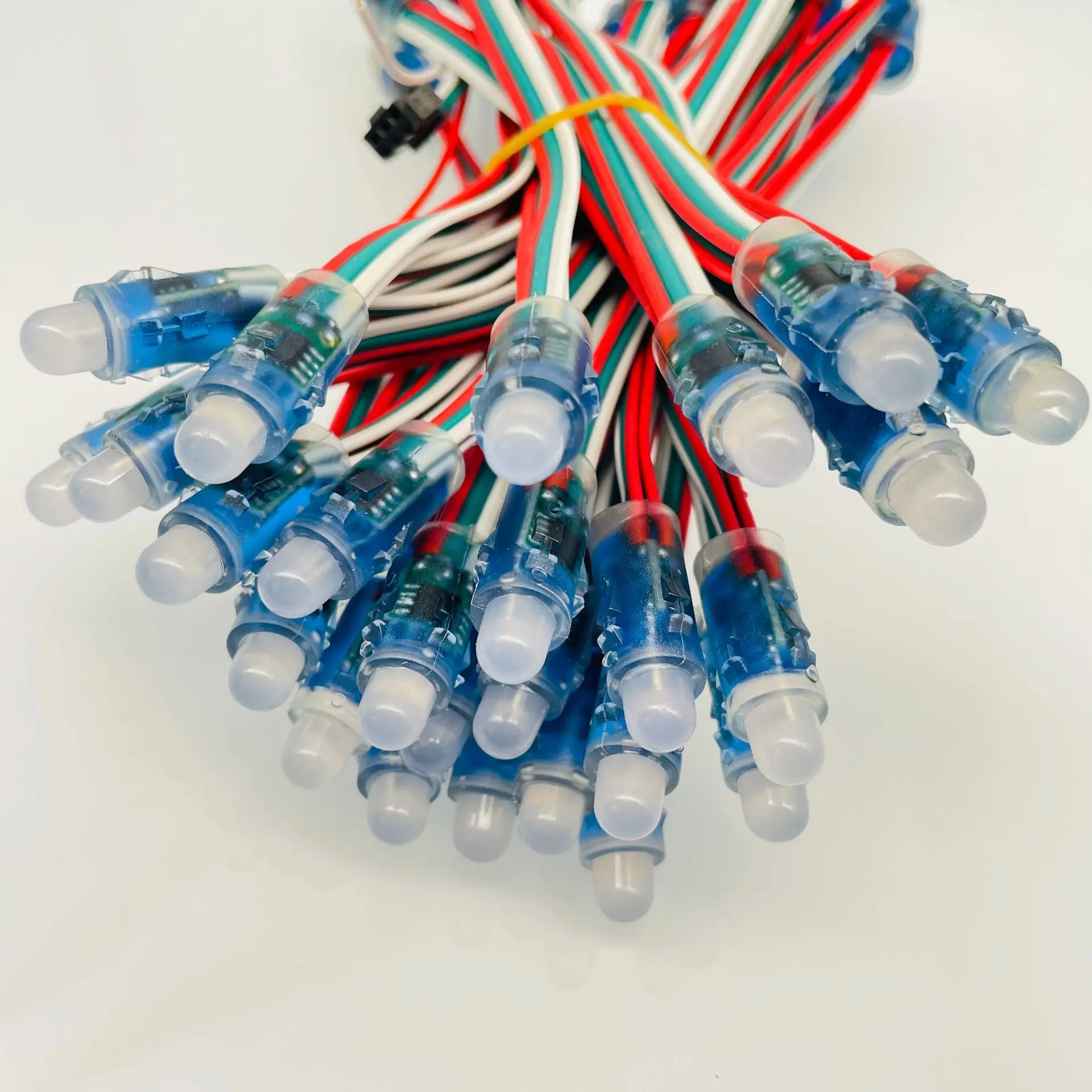 Hot Sales led pixel IP67 High Luminous Light 12V 9m 7m 6m 50pcs Led Light Strip