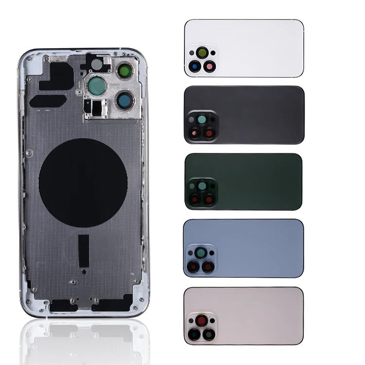 Оригинальный стеклянный корпус для Iphone Xs Max, конвертирует в корпус 13 Pro Max, корпус аккумулятора, задняя крышка корпуса для Iphone 11 12 13