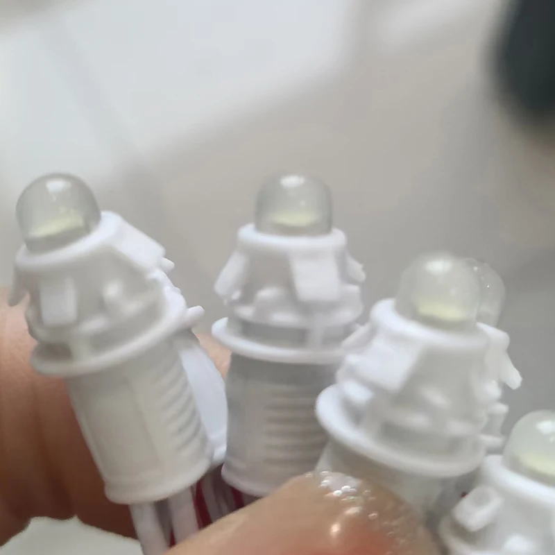 100pcs/lot 9mm Led Pixel Module String Light DC5V IP65 Waterproof Channel Letters Led Points Light White/red/yellow/blue/green /