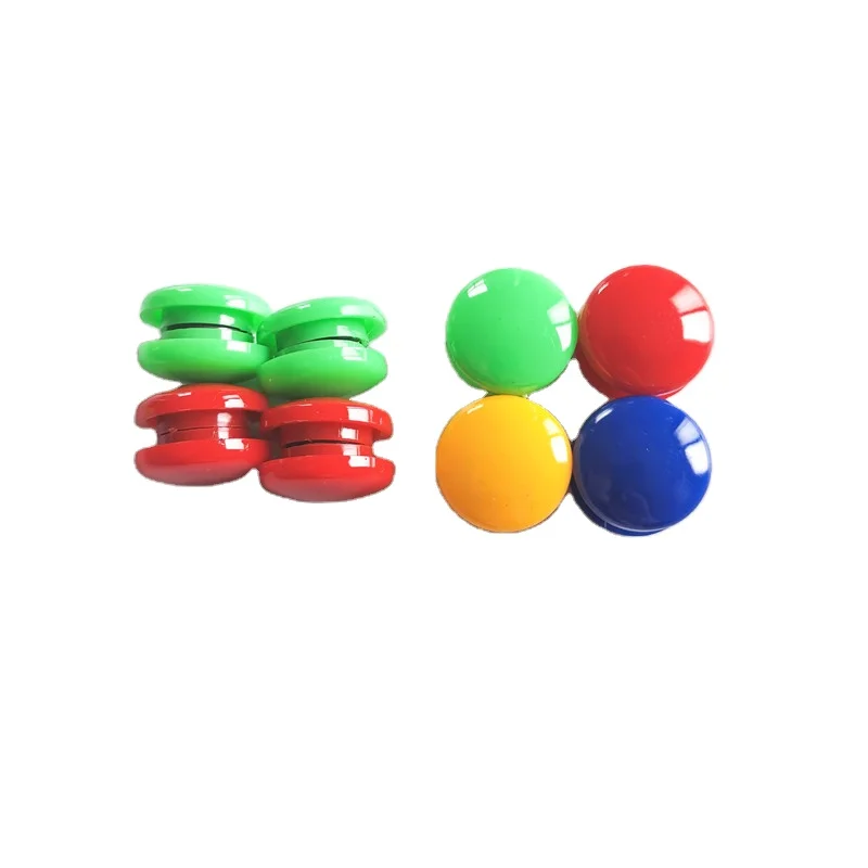 High quality colorful whiteboard magnets permanent ferrite magnet 40mm small size