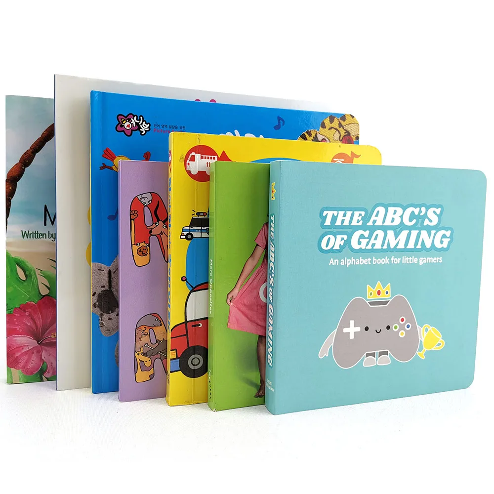 Customized children boardbook printing, cheap english story book board
