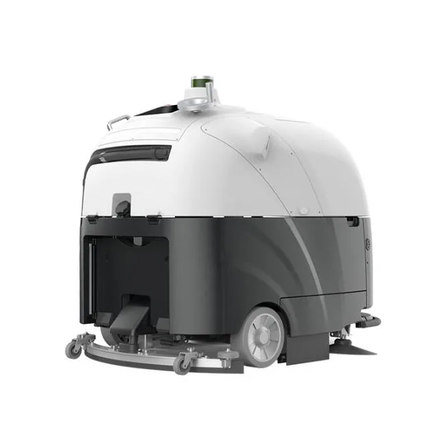 MiCity Commercial Cleaning Robot Automatic Navigation SC80 310L water tank Sweeping Squeegee Scrubbing Vacuum all in 1