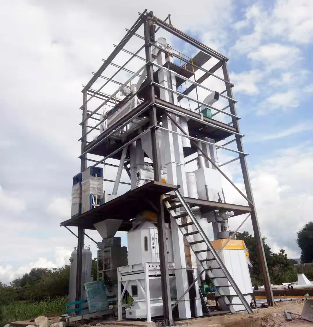 15 t/h livestock pig cattle poultry feed pellet making granulator machine production line animal feed processing plant machinery