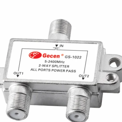 5-2400mhz signal conditioning splitter 2 3 4-way satellite antenna cable TV signal splitter