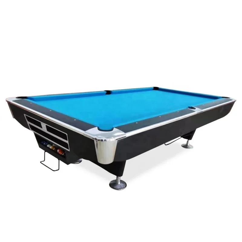 Competitive Price American 9ft Billiard Slate Leather Pocket Pool Table for Nine-Ball Billiard Table
