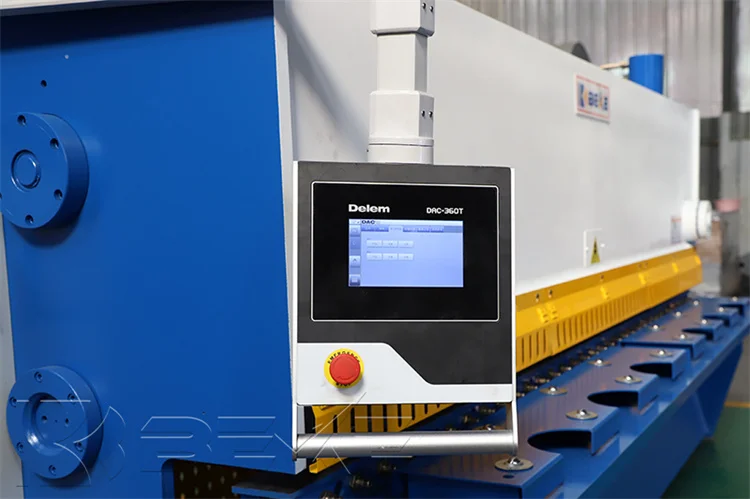 QC12K 6x3200 sheet metal cutting machine CNC hydraulic plate guillotine shearing machine