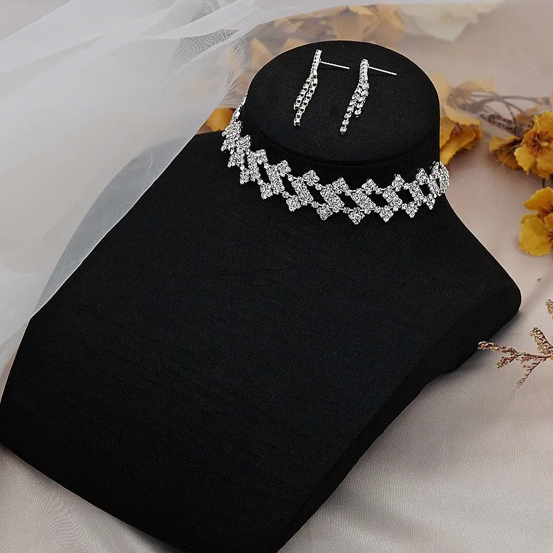 wedding bridal set, artificial bridal jewellery necklace set