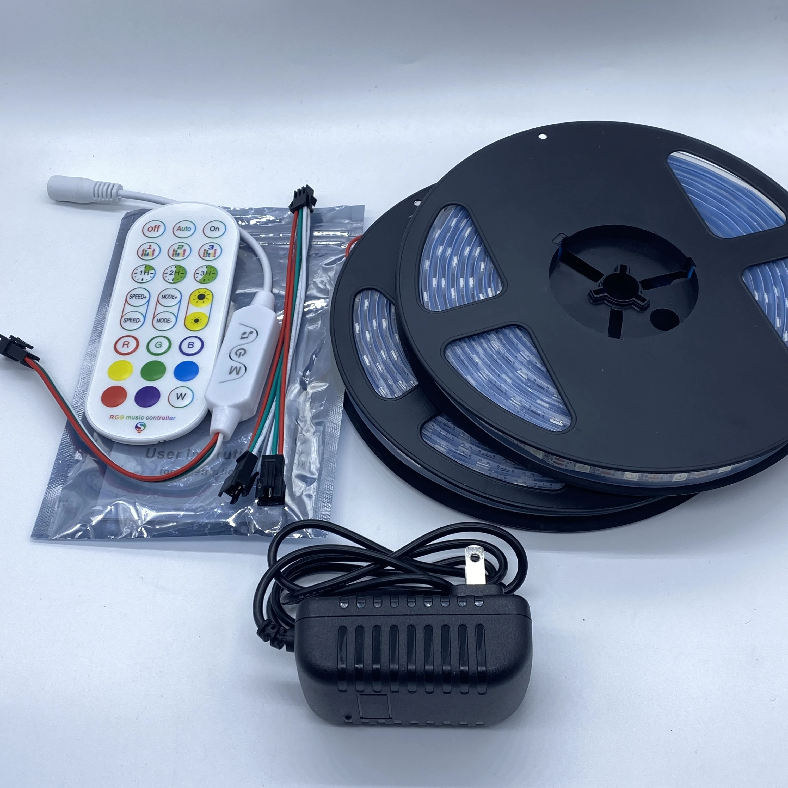 Dropshipping Ws2812b Disco Running Sequential Addressable Rgb ic 2811 Adressable Dream Led Strip Lights  Ws2811 Led Strip