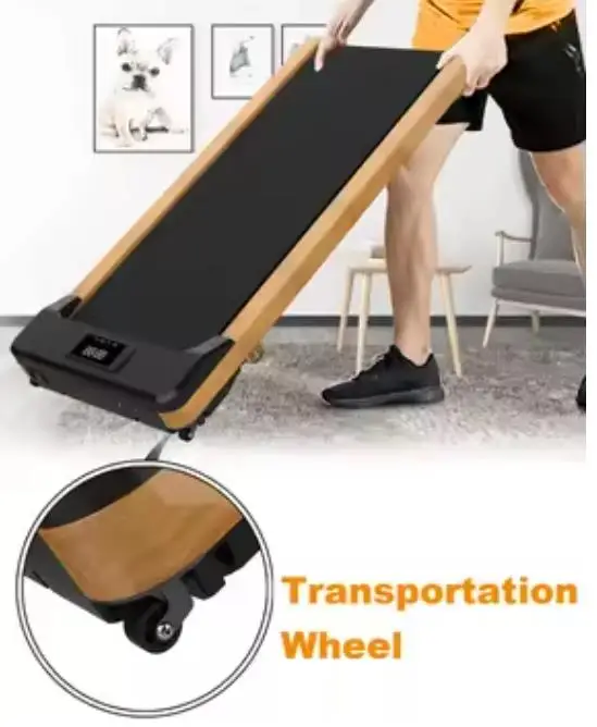 2024 Kreeda No-Install Under Desk Wood Treadmill - Your Seamless Walking & Jogging Companion