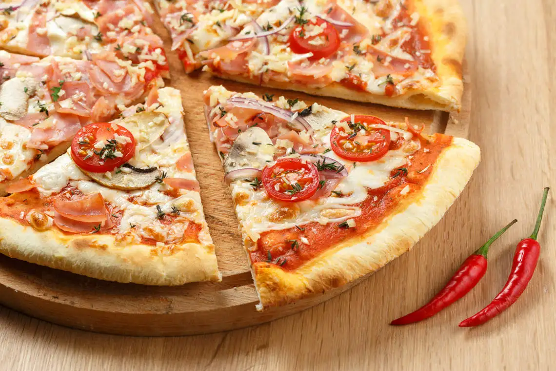 Aluminum Round Pizza Pan Non-stick Pizza Baking Tray With Multiple Size For Bakery