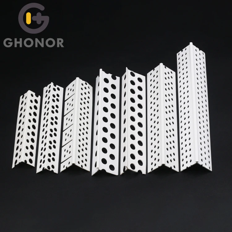Wall Protective Arch Corner Edg Bead Plastering Plastic Angle Trim PVC Drywall Beads