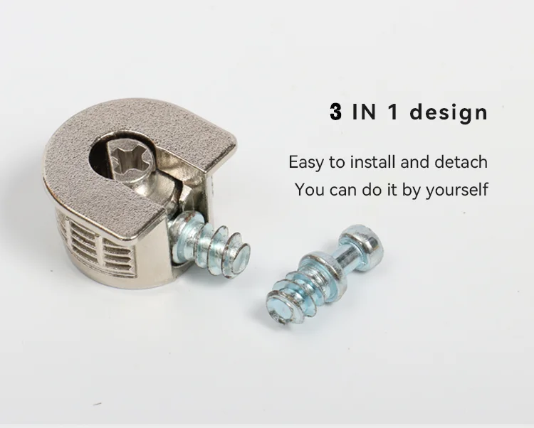 Best seller kitchen cabinet fitting wood connectors hidden furniture connector