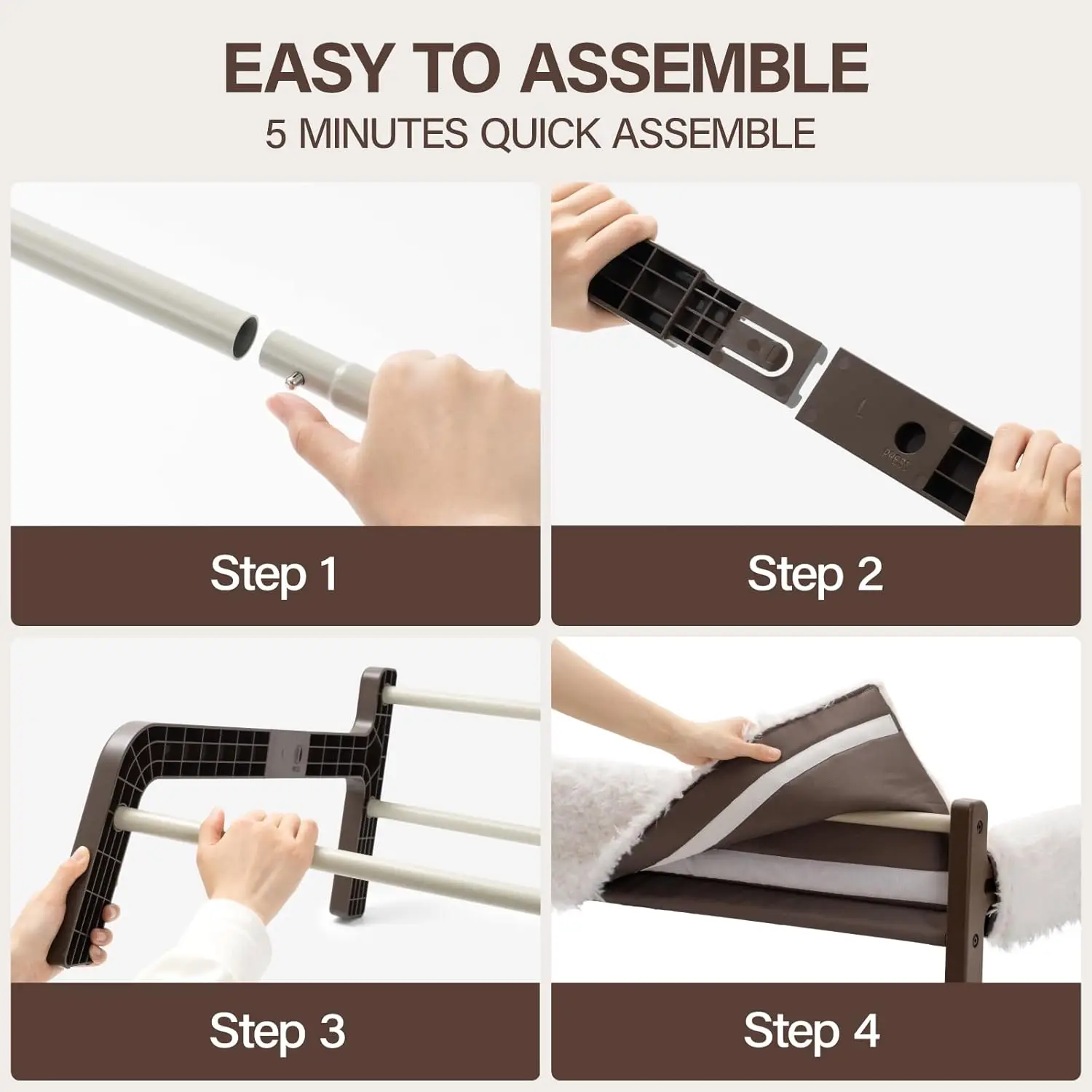 Raised Cat Beds  Couch Elevated Cat Bed Small Dog Bed for Kitty Puppy Small Pets Washable Cat Sofa