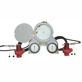 12 inch Pressure Chart Recorder can be calibrated for use up to 15000psi pressure recorder