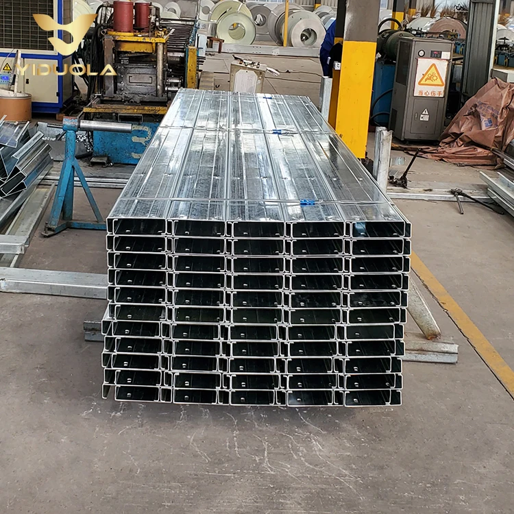 slotted steel c-purlins weight for ceiling